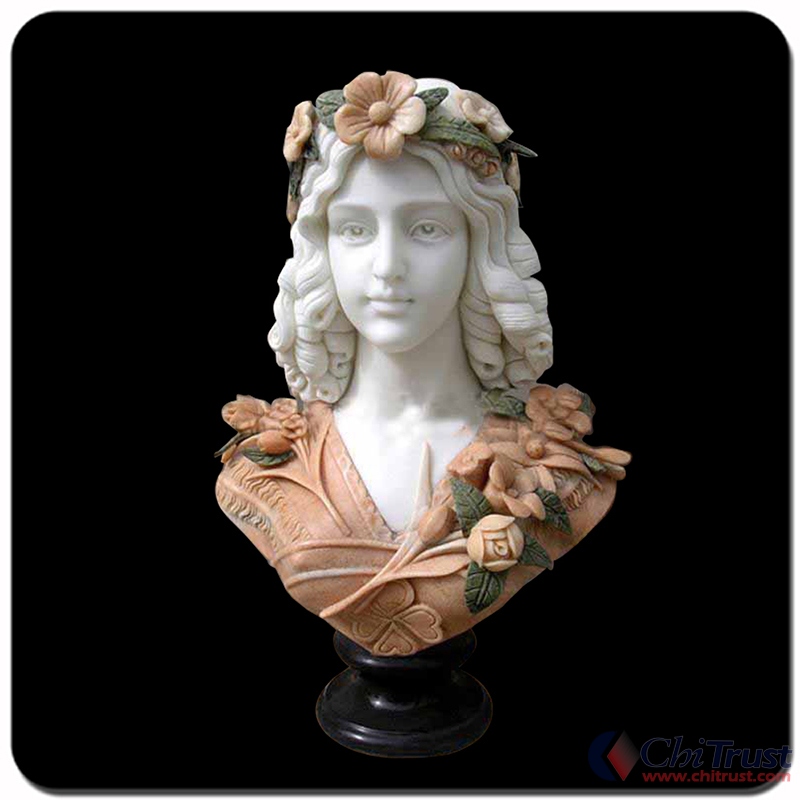 Marble Bust Statue Head sculpture