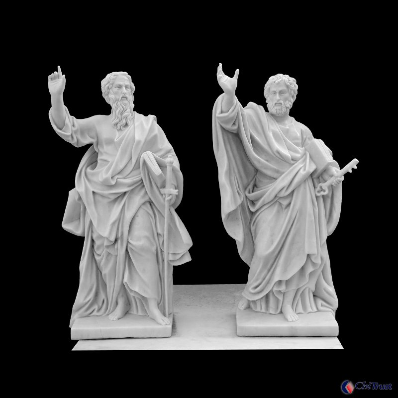 Marble stone figurines