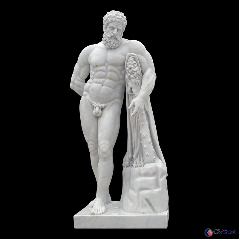 Italy outdoor garden marble sculpture