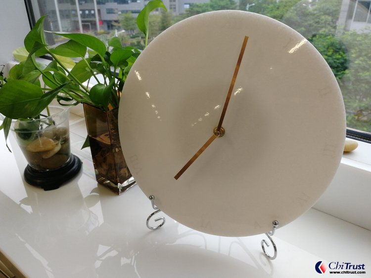 White Marble Clock 1